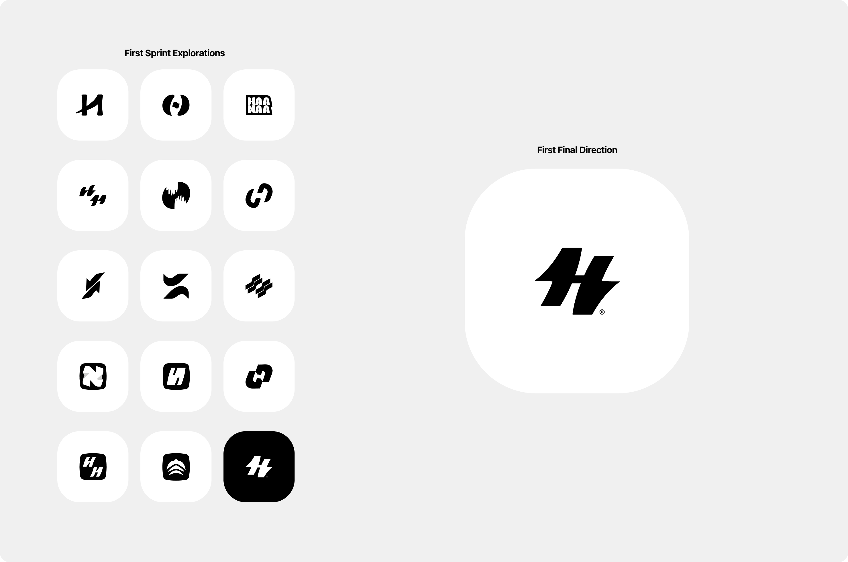 Logo sprint 1 explorations