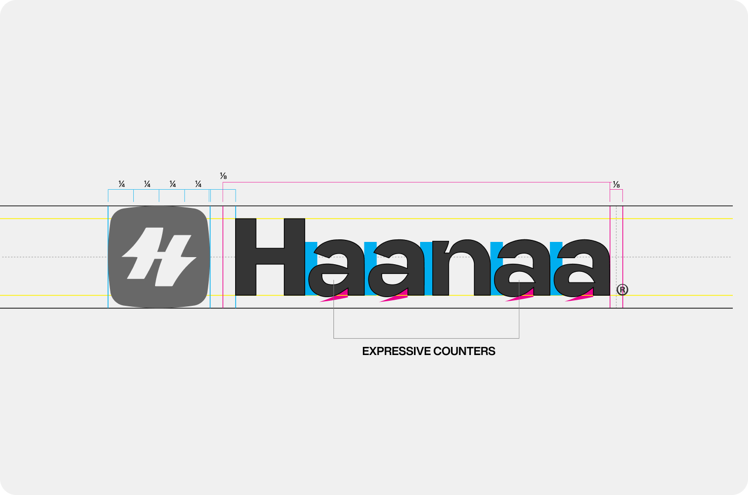 Logo construction grid
