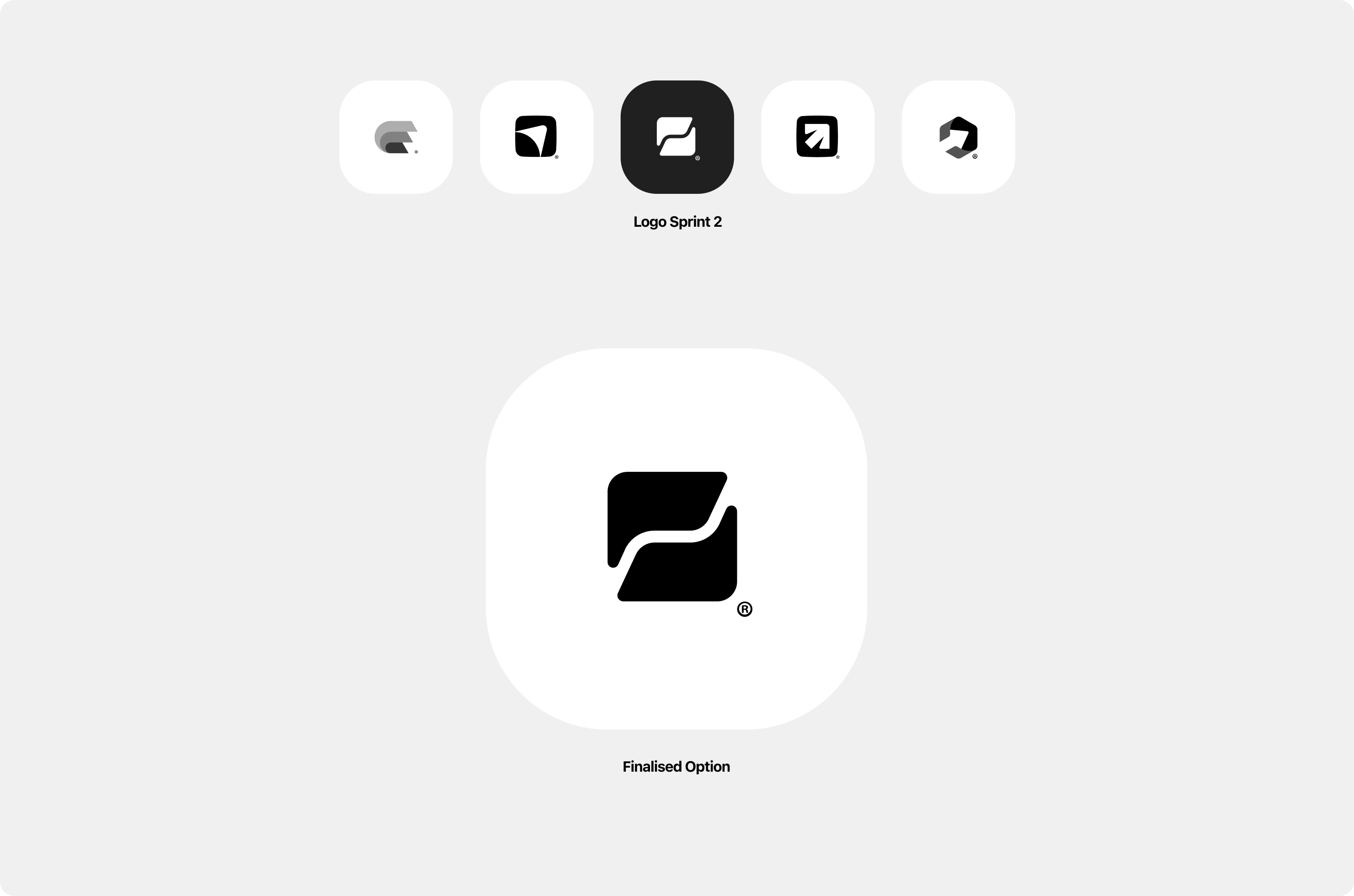Logo sprint 2 and finalised option