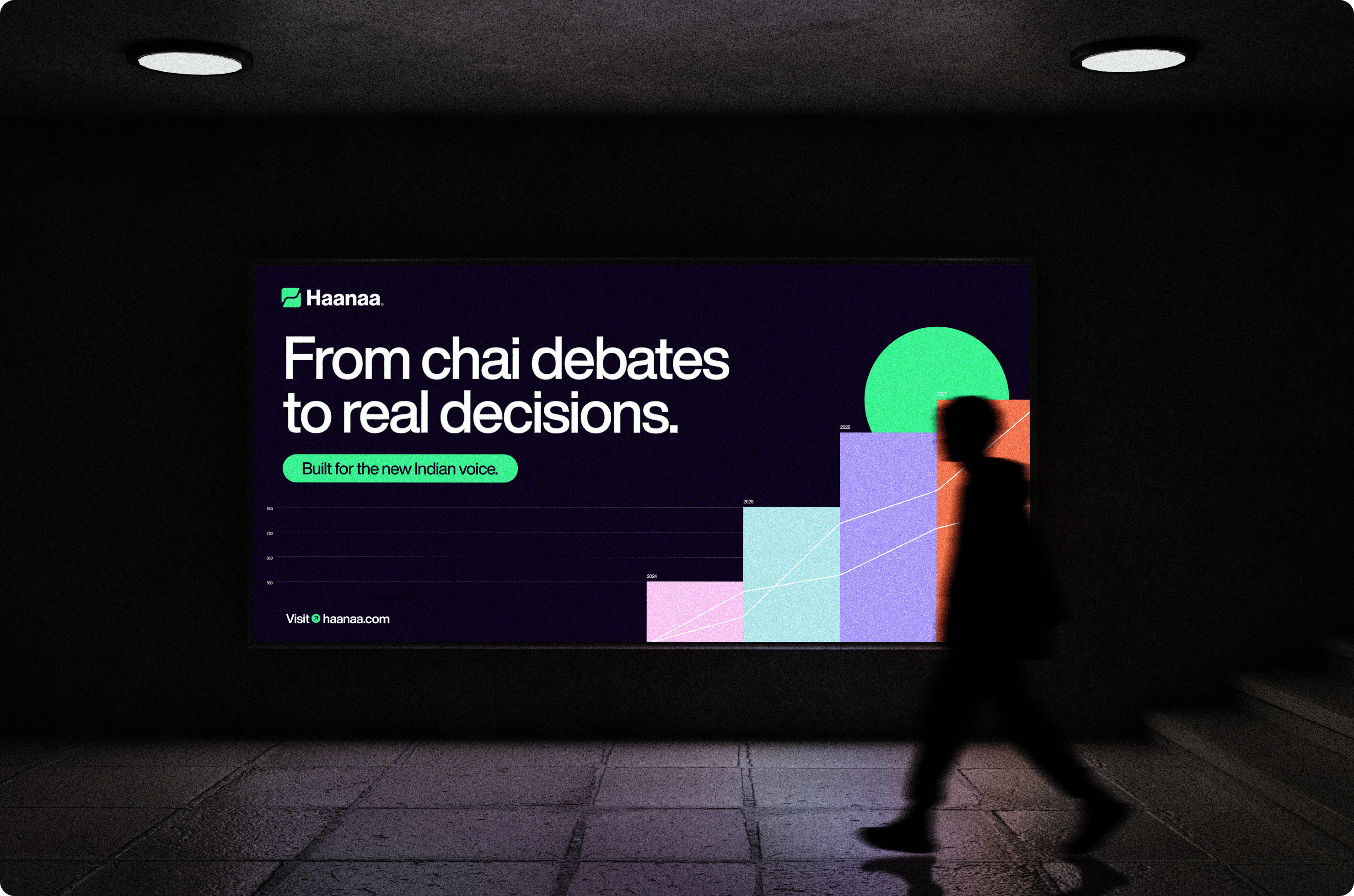 OOH billboard — From chai debates to real decisions