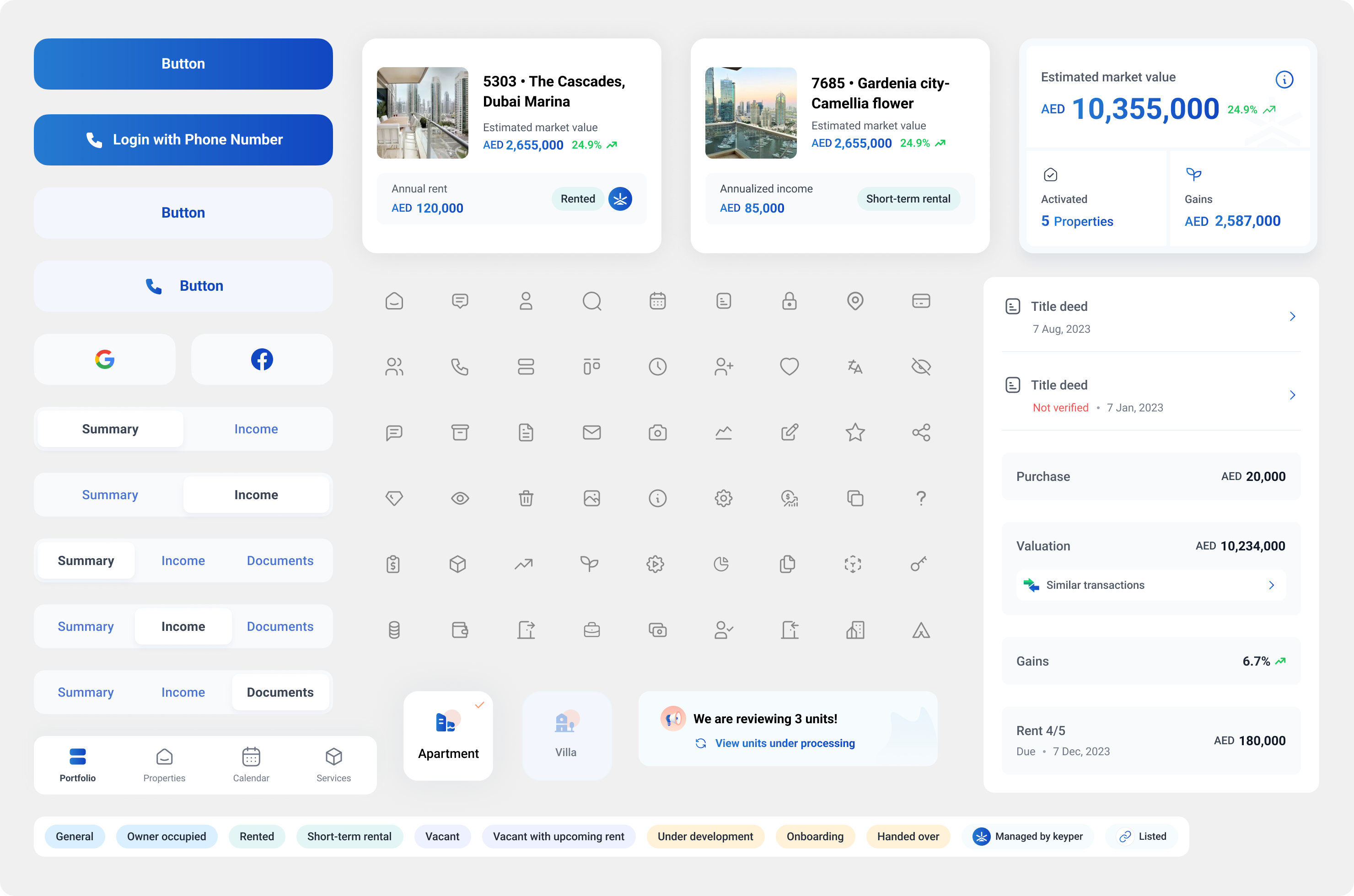 Keyper dashboard