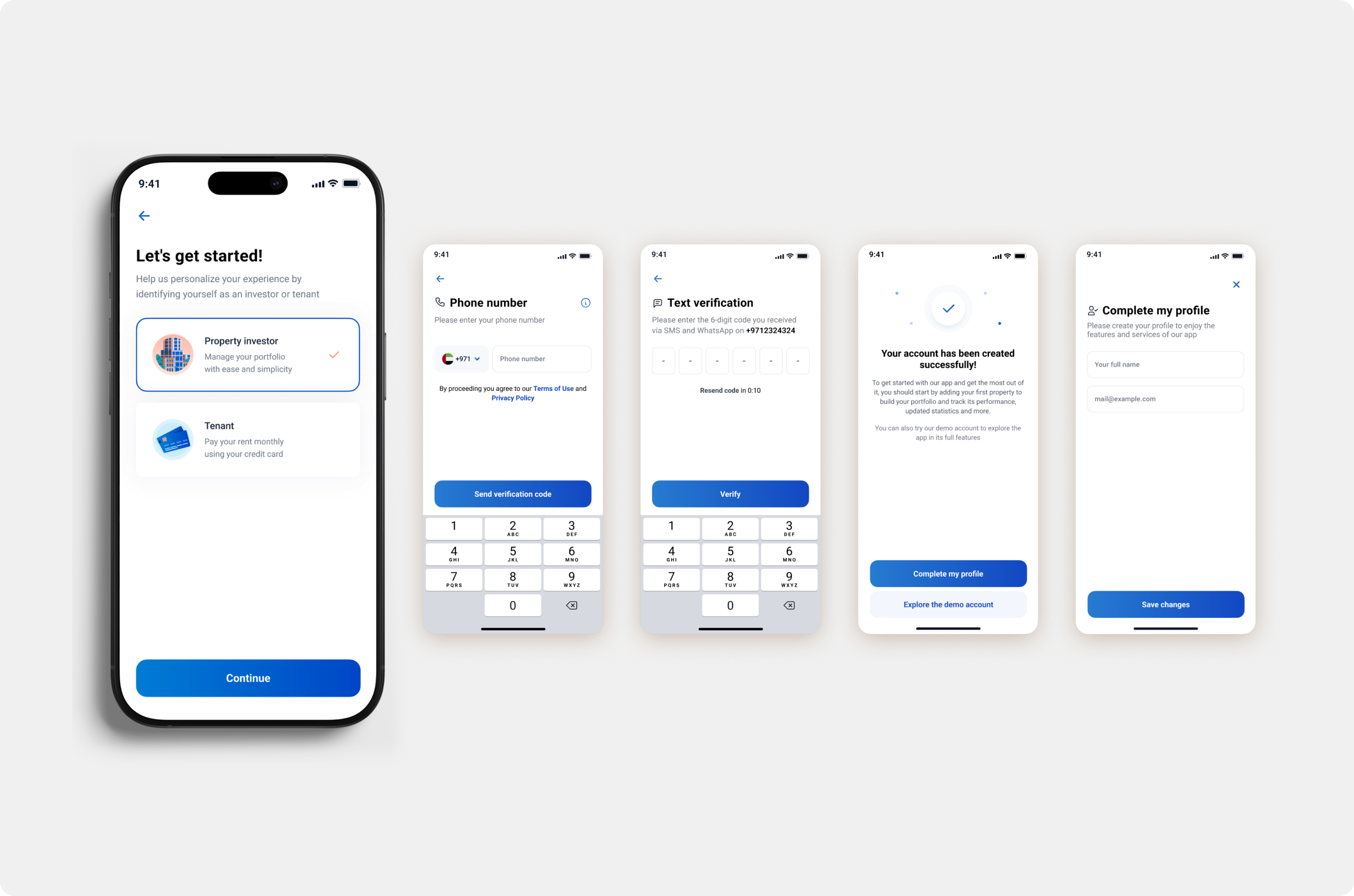 Keyper screens