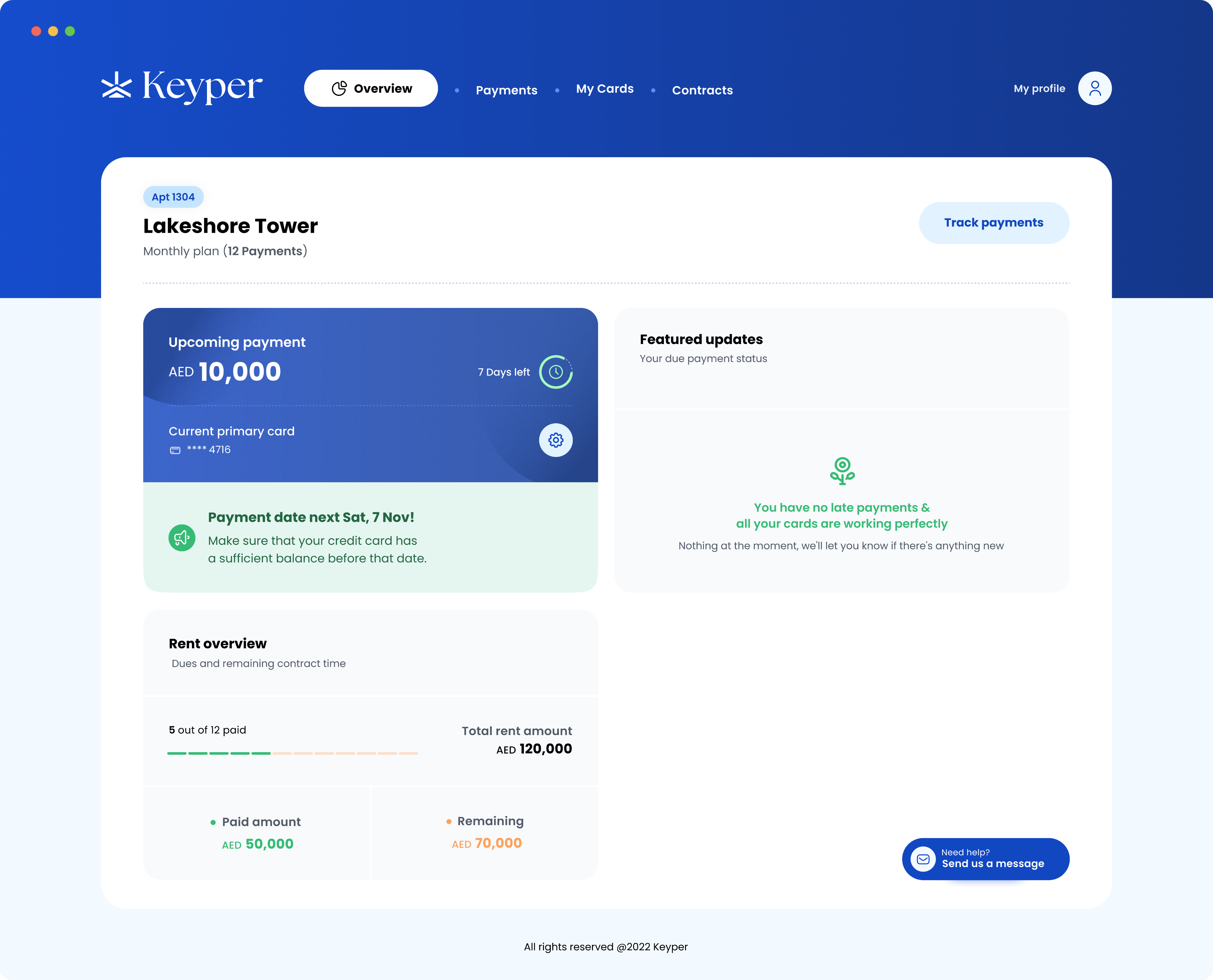 Keyper — property payment app